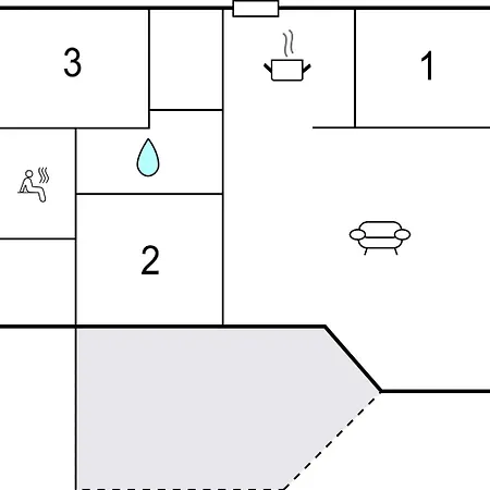 בית נופש Duenenpark 18 - Dorf 6 *